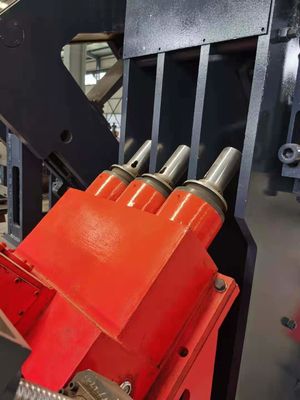 CNCの角度の電力伝達鋼鉄タワーのための打つ訓練機械ライン