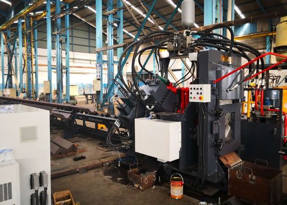 シングルブレード切断CNCアングルパンチングマーキングおよびシャーリングライン水冷油圧