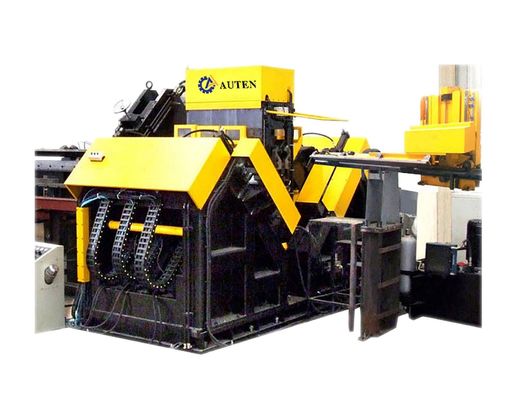 ADM2532 モデル CNC アングル スチール テーブル 掘削 マーク 機械 PLC モーター 40mm マックス 掘削