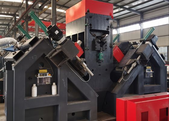 5～50ml/H 燃料消費 CNC アングル穴あけ・マーキングマシン 1000KN マーキング力