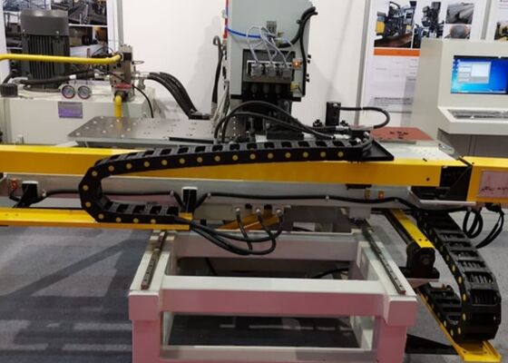 180mm ストローク 掘削 スピンドル Cnc プレート パンシング マシン トランスミッションタワー