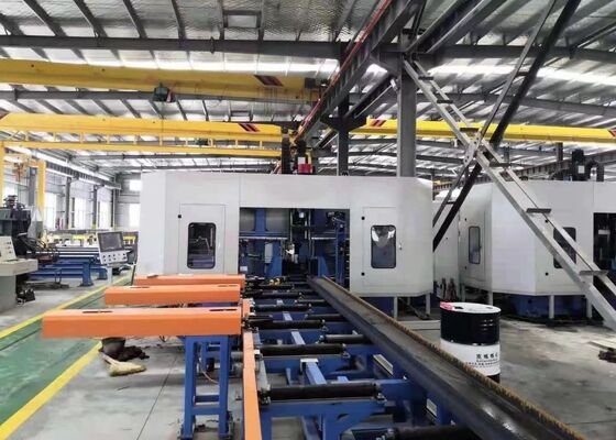 構造用鋼製造用の高精度 CNC ビーム掘削機