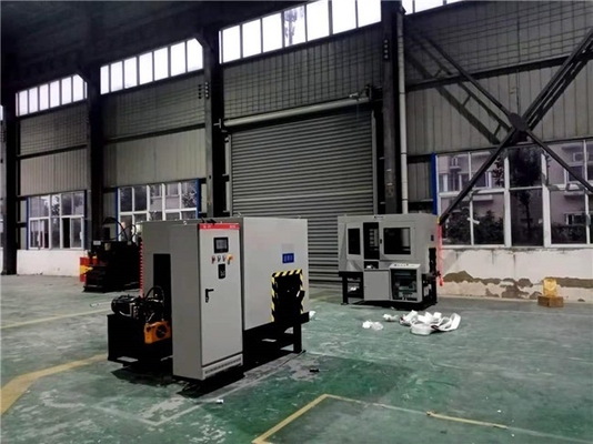Auten 自動角根磨き機 モデル GQC250-2Q 鉄鋼塔産業