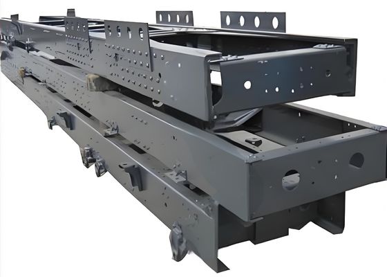 大型車両縦梁フラットプレートCNCパンチング生産ライン