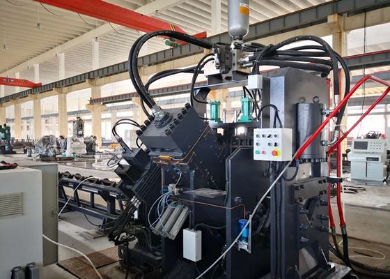 高速自動CNCアングル鋼切断機 CNCパンチングおよびせん断アングルライン販売用