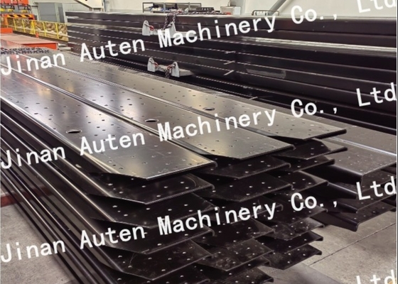 1200KN 公称力 CNC トラックビームプレートパンチングマシン 最大 750MPa 材料引張