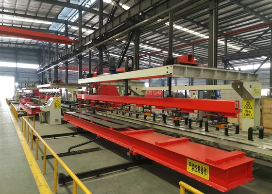 1200KN 公称力 CNC トラックビームプレートパンチングマシン 最大 750MPa 材料引張