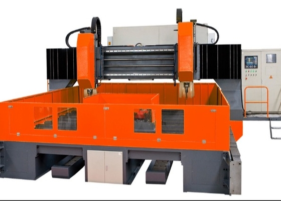 PZ4040/2 型ガントリー移動式 CNC 穴あけ加工機 材料重ね厚さ 最大 100mm