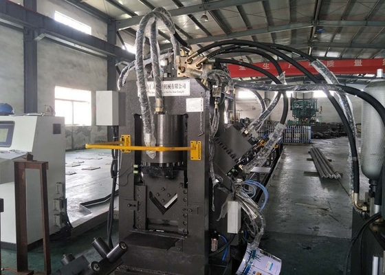 JNC1412 モデル パンチング マーキング 切断 CNC アングルラインマシン 630/1000KN パンチング力