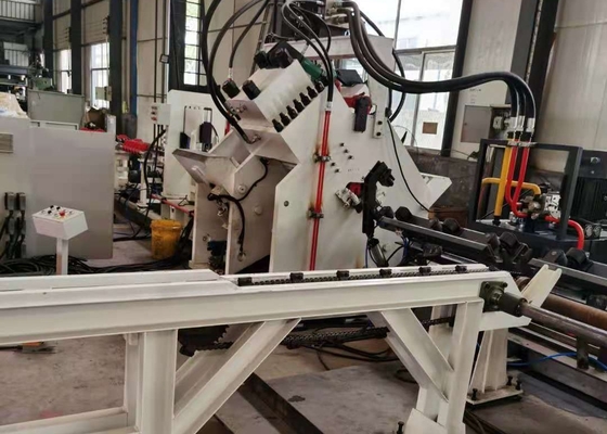 JNC1412 モデル パンチング マーキング 切断 CNC アングルラインマシン 630/1000KN パンチング力