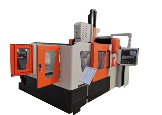 2000x1600mm ワークサイズ CNC プレートフランジ穴あけ機 28mm T溝幅