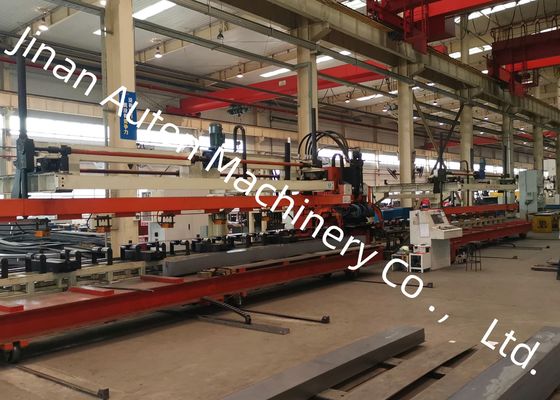 X軸 50m/分 速度 自動車縦梁 フラットプレート CNCパンチングライン Y軸 30m/分 速度
