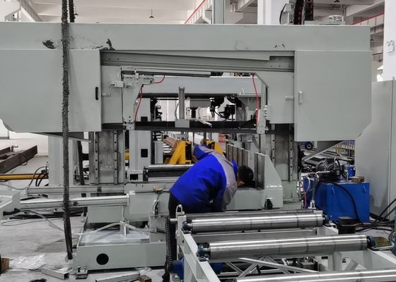 1250x600mm 最大サイズ 幅X高さ CNC 3D ビーム掘削機ライン 40mm 最大穴径