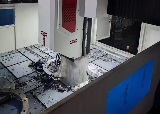 6000x3900x2700mm 総サイズ CNC ゲントリー メタル 掘削 機械 70mm マックス 掘削 直径