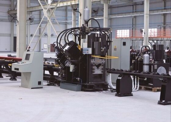 JNC1010 モデル 高速 CNC パンチングマーキングおよび切断機 (アングル用)