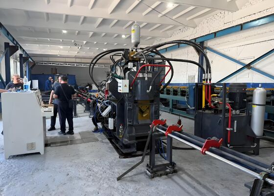 Infrastructure Construction Projects Servo Driven CNC Angle Line Electrical Power Infrastructure