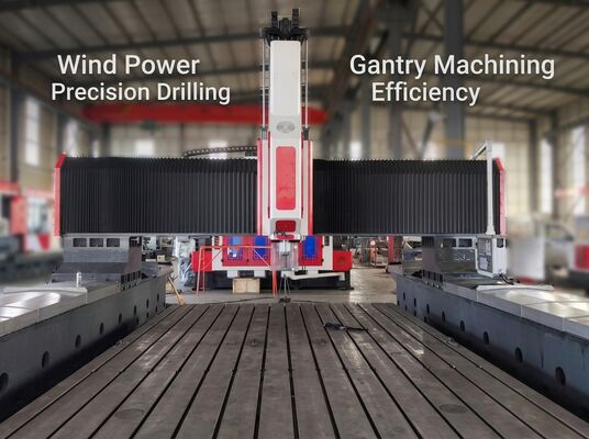 風力発電産業に適用されるCNCガントリー掘削機モデル PHD4080