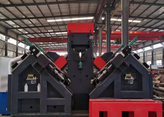 Model ADM2532 High Speed Cnc Angle Steel Drilling Line 14×10×19mm Character Size