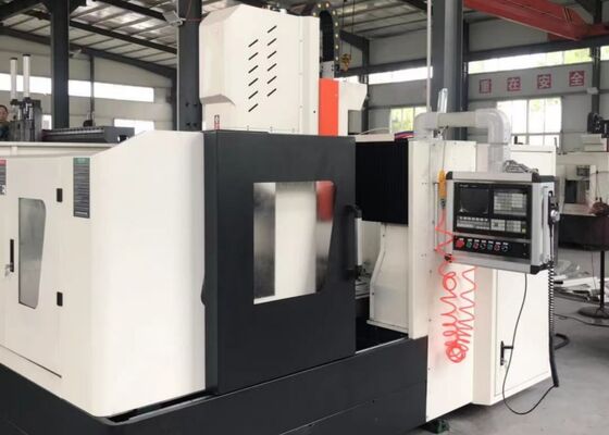Used For Tube Sheet Plates Flanges Cnc Drilling Machine 11KW Servo Spindle Motor Power