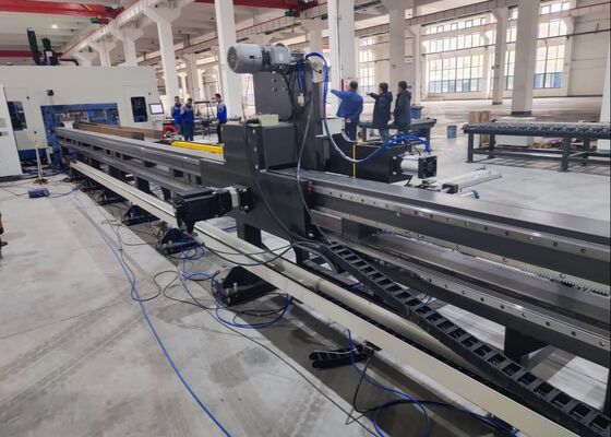 モデル BHD700 Cnc I ビーム 掘削 切断 機械 ライン Φ5 ̇φ30mm メイン スピンドル 穴 直径