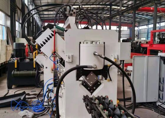 切断機能をマークするCNCアングルパンシングマシンライン
