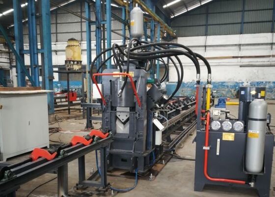 2200/4300KN 切断力 JNCシリーズ CNC パンシング マークリング 角切断マシン