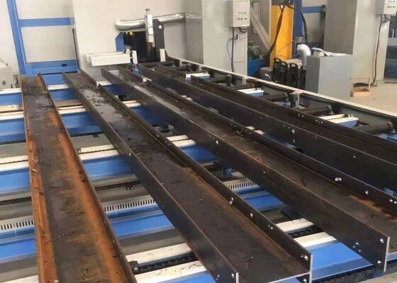構造用鋼製造用の高精度 CNC ビーム掘削機