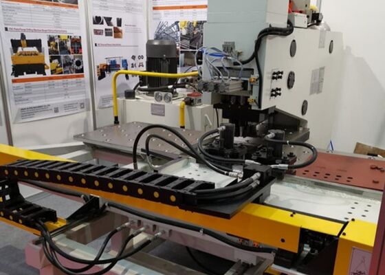 CnCプレートパンシングマークとドリリングマシン Φ50mmドリリング容量