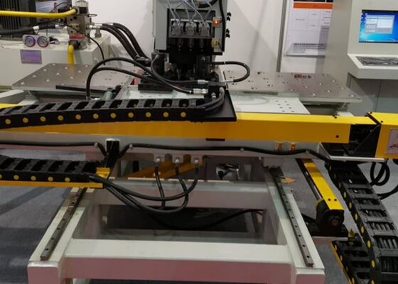 CnCプレートパンシングマークとドリリングマシン Φ50mmドリリング容量
