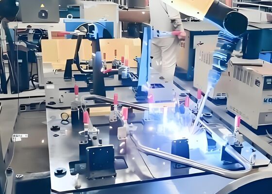 1465mm 2010mm アームスペン ロボット式溶接作業台 12KG 負荷容量