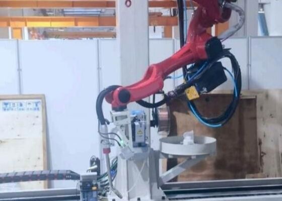 ±0.07mm 繰り返し性 逆転レール 溶接ロボット 機械 180000 ルックス 光抵抗