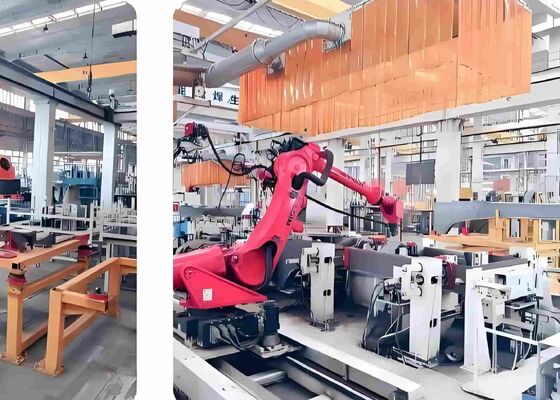 エンジニアリング機器および造船用フレキシブル標準ロボット溶接ワークステーション
