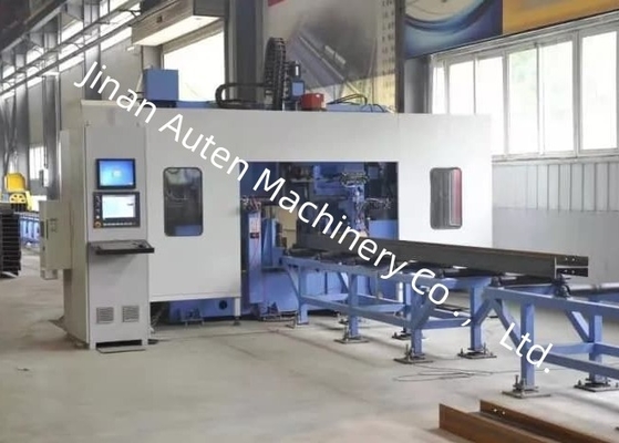幅範囲 150~1250mm CNC H ビーム 掘削 標識 切断 機械 BT40 スピンドル 掘削 テーパー