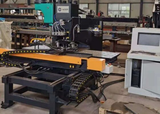 26mm CNCプレートパンチングマーキングドリルマシン 14*10*19mm 文字サイズ