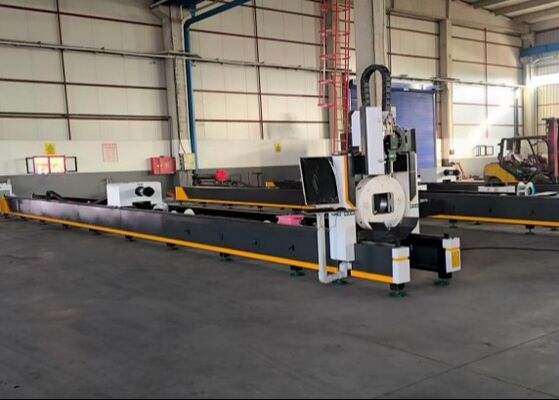380V/50Hz 電源 CNC レーザー管切断機 300mm X 軸旅程