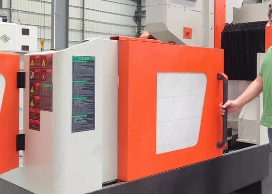 チューブシートプレート用 フレンズ用 Cnc 掘削機 11KW サーボスピンドルモーターパワー
