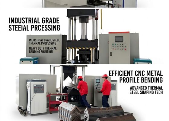 モデル HQ250-700 CNC 角鋼塔産業のための熱熱熱と曲げ機