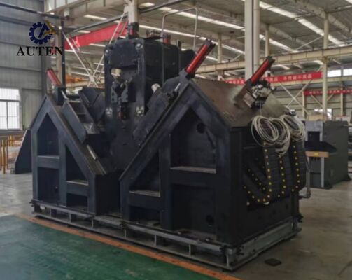 9 軸 CNC 角掘削機 空気原子化 乾燥内部冷却