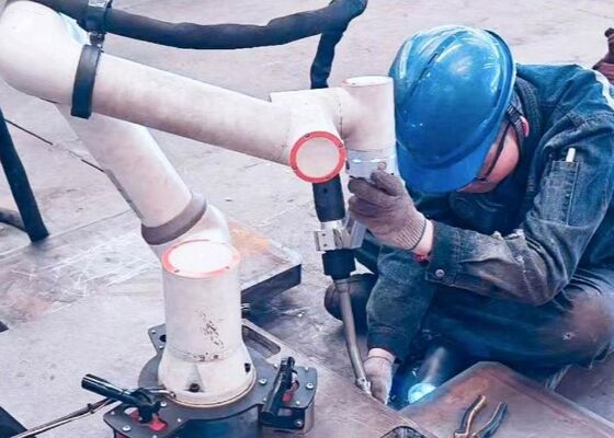 多層多パス連続およびフィレット溶接に適したロボット溶接機